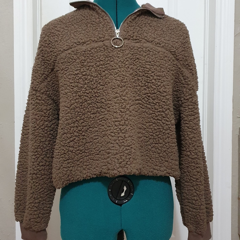 Teddy Quarter-Zip Pullover